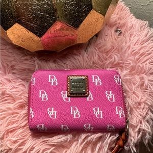 Fuchsia Pink Dooney & Bourke Wallet